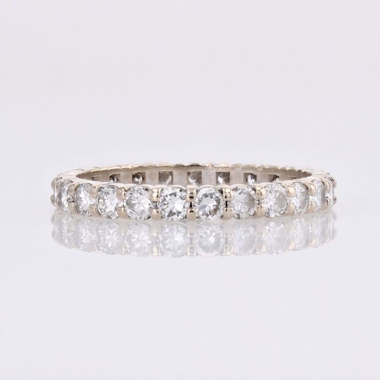 Alliance Or Blanc Diamants Occasion