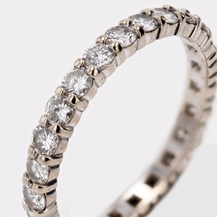 Alliance Or Blanc Diamants Occasion