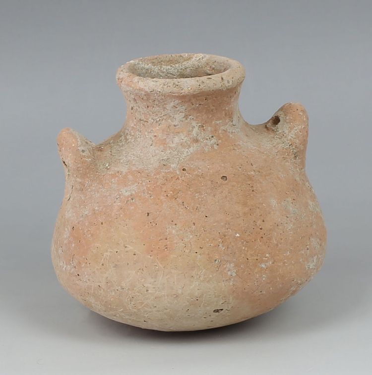 Pyxide cananéenne du Bronze Récent – avec certificat d’authenticité