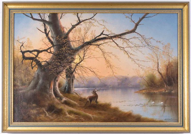 Nils Hans CHRISTIANSEN (1850-1922), Der Wald