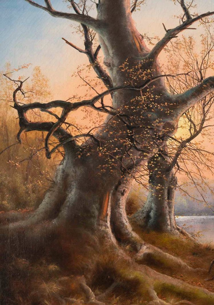 Nils Hans CHRISTIANSEN (1850-1922), Der Wald
