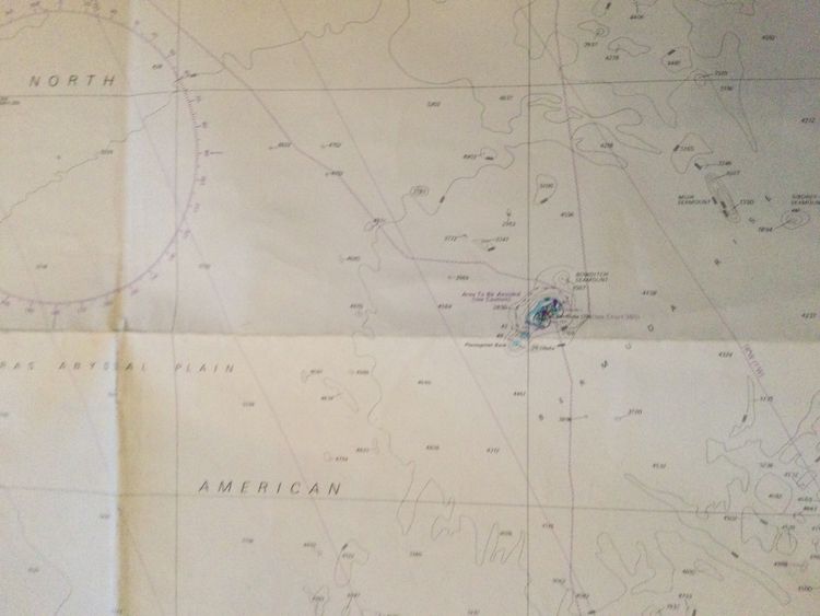 Carte marine « Côtes Sud-est Amérique duNord »