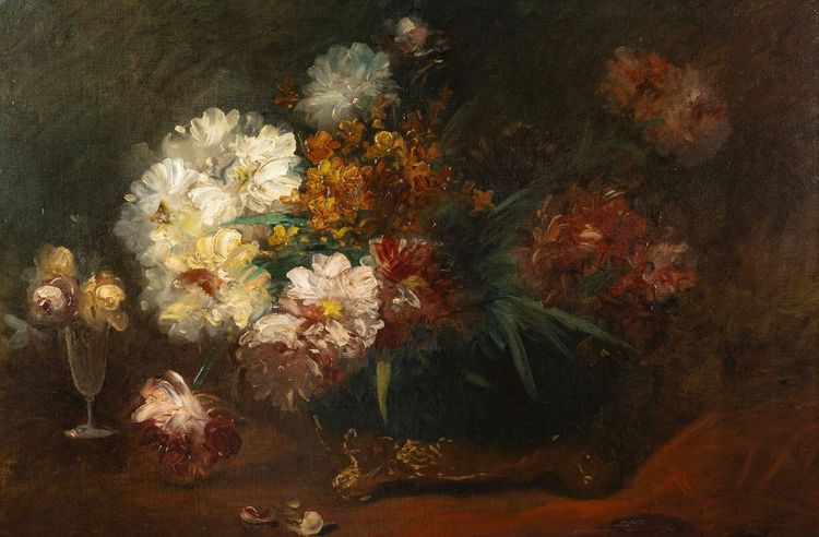 Der Blumenstrauß Victor VINCELET 1839-1871