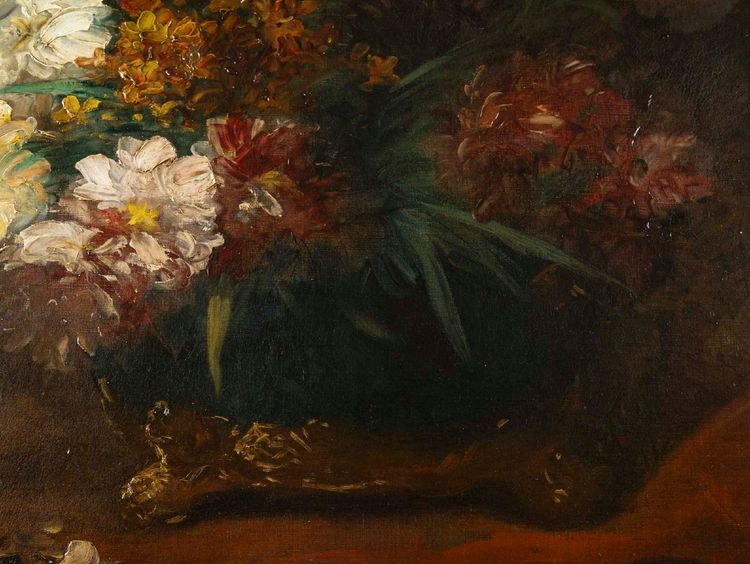 Der Blumenstrauß Victor VINCELET 1839-1871