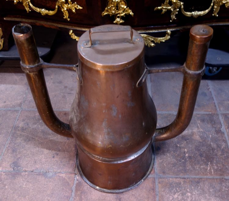 Chauffe bain en cuivre