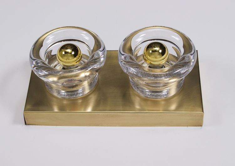 Pair of Double “Cylinder” Wall Lights
