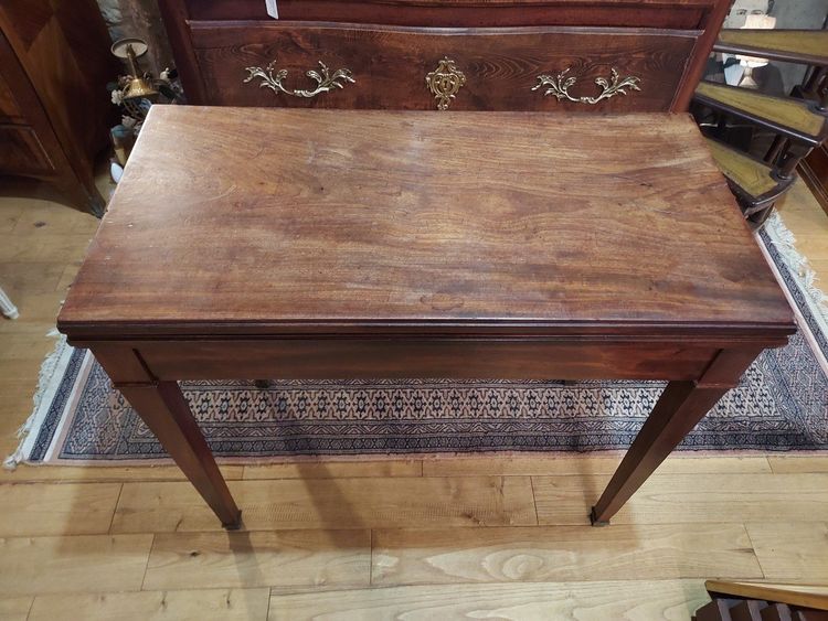 Mahogany Games Table, Directoire Period