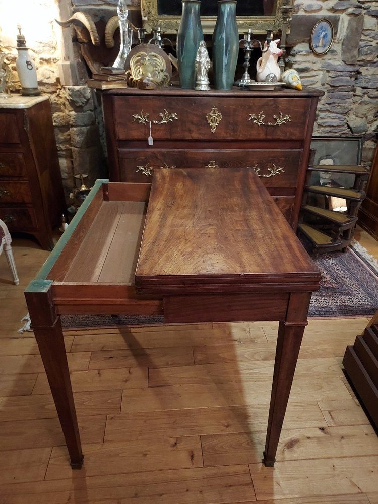 Mahogany Games Table, Directoire Period