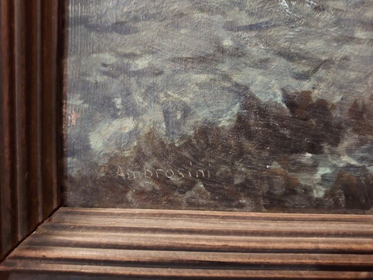 Vincent Ambrosini (1905–1982) Nachtlandschaft