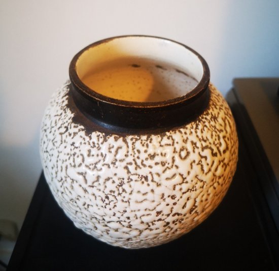 Vase - Email crispé - DLG de Jean Besnard - Vers 1940 