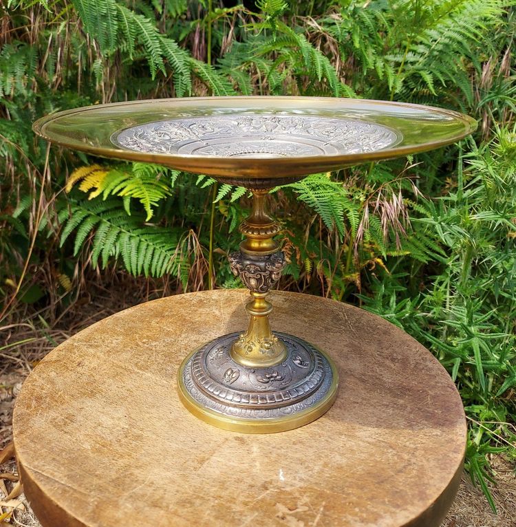 Napoleon III Bronze Cup by Oudry