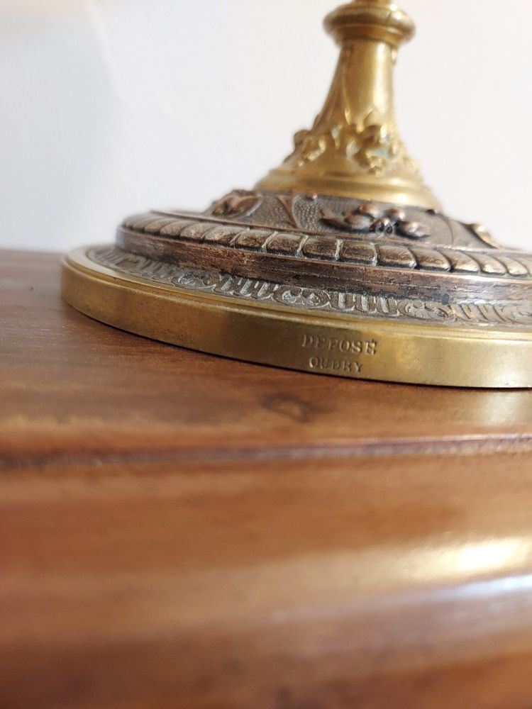 Napoleon III Bronze Cup by Oudry