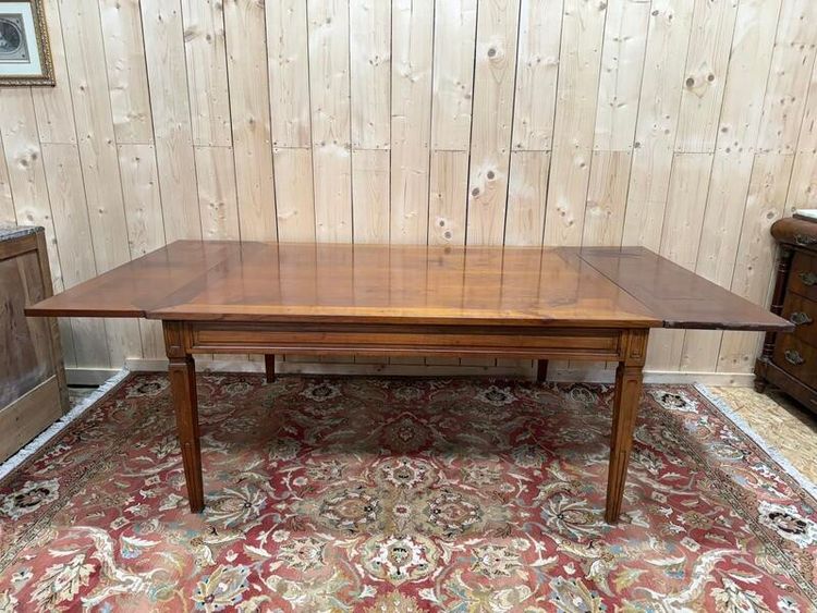 Louis XVI style cherry wood dining table