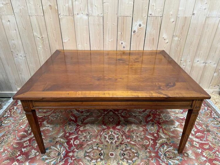 Louis XVI style cherry wood dining table