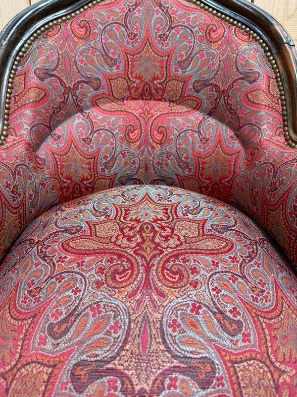 Suite of 4 toad armchairs, Napoleon III period