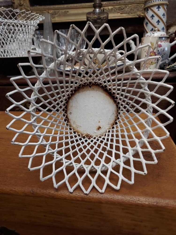 Small Expanded Metal Basket by Mathieu Matégot