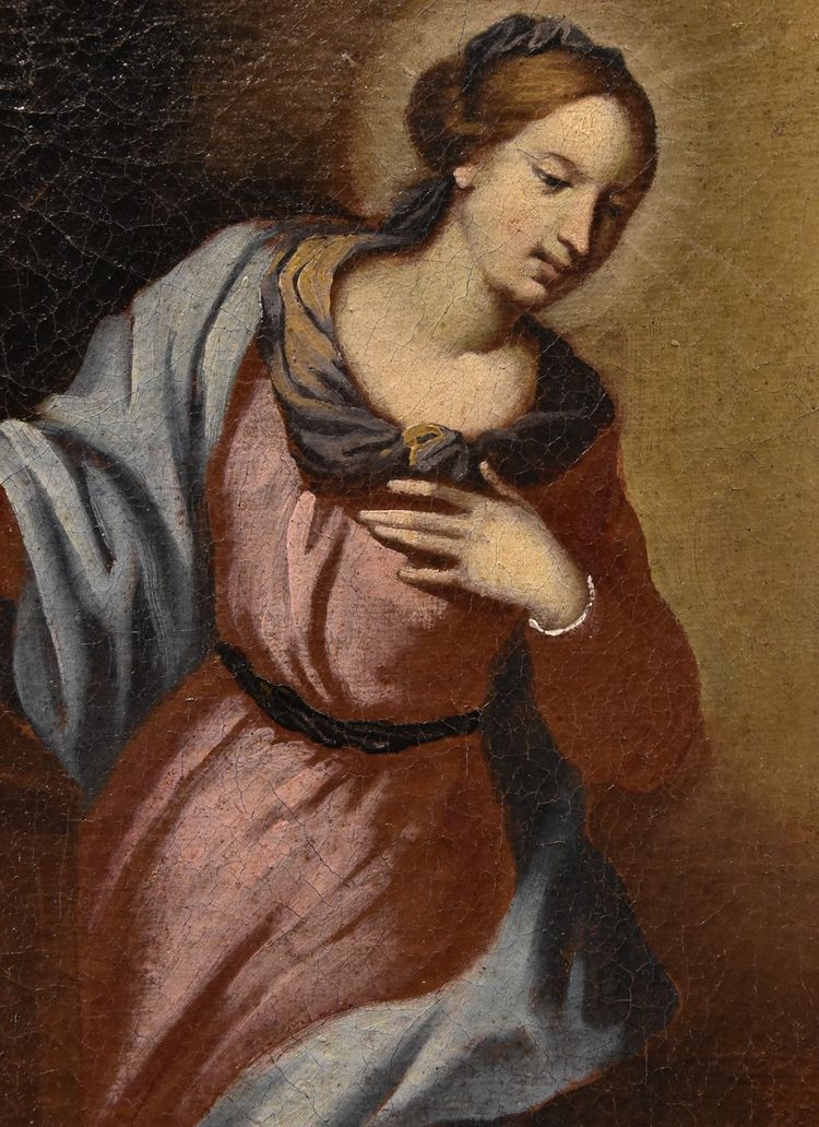 L'Annonciation, École toscane XVIIe siècle