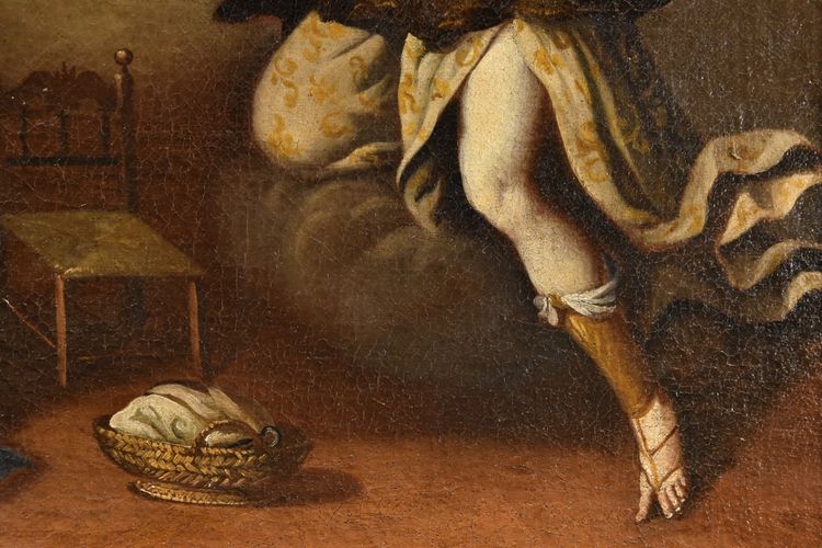 L'Annonciation, École toscane XVIIe siècle