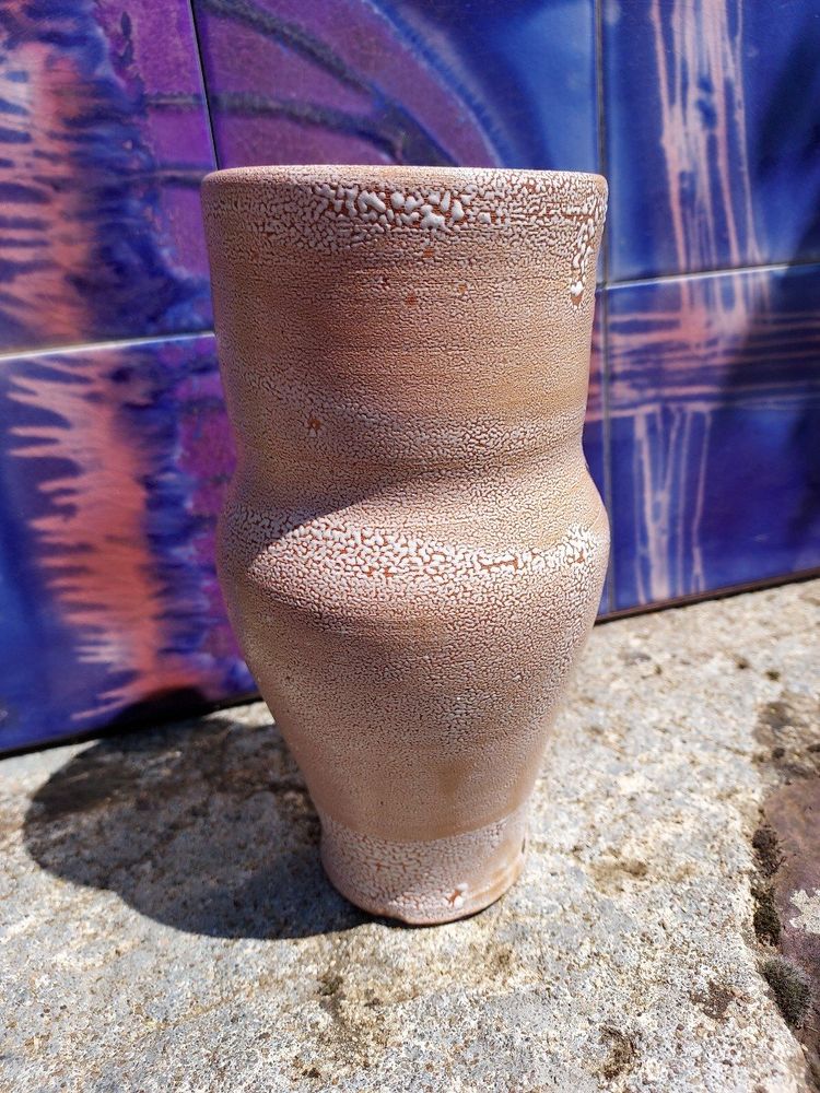 Zoomorph Eule glasierte Keramik Vase