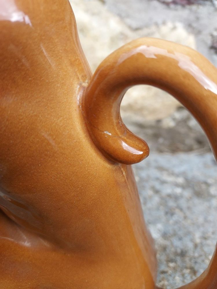 Zoomorphic jug Greyhound Saint-Clement