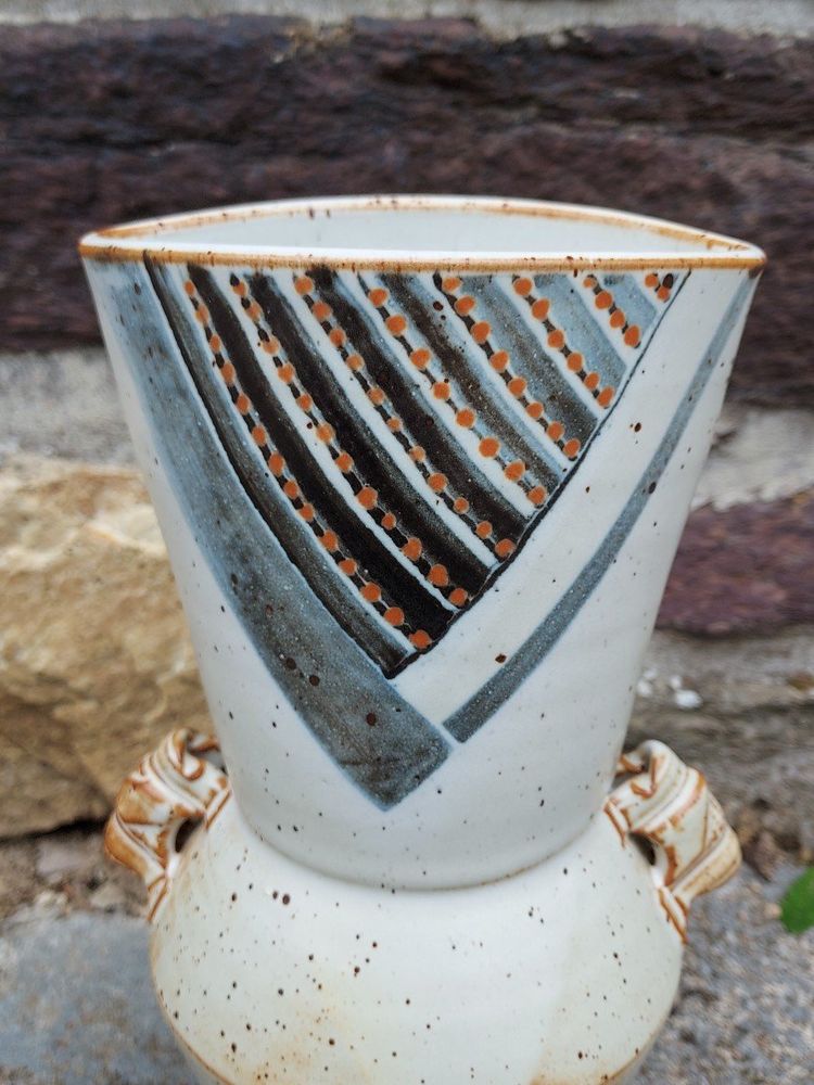 Vaso in gres smaltato