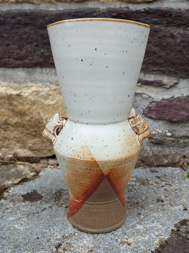 Vaso in gres smaltato