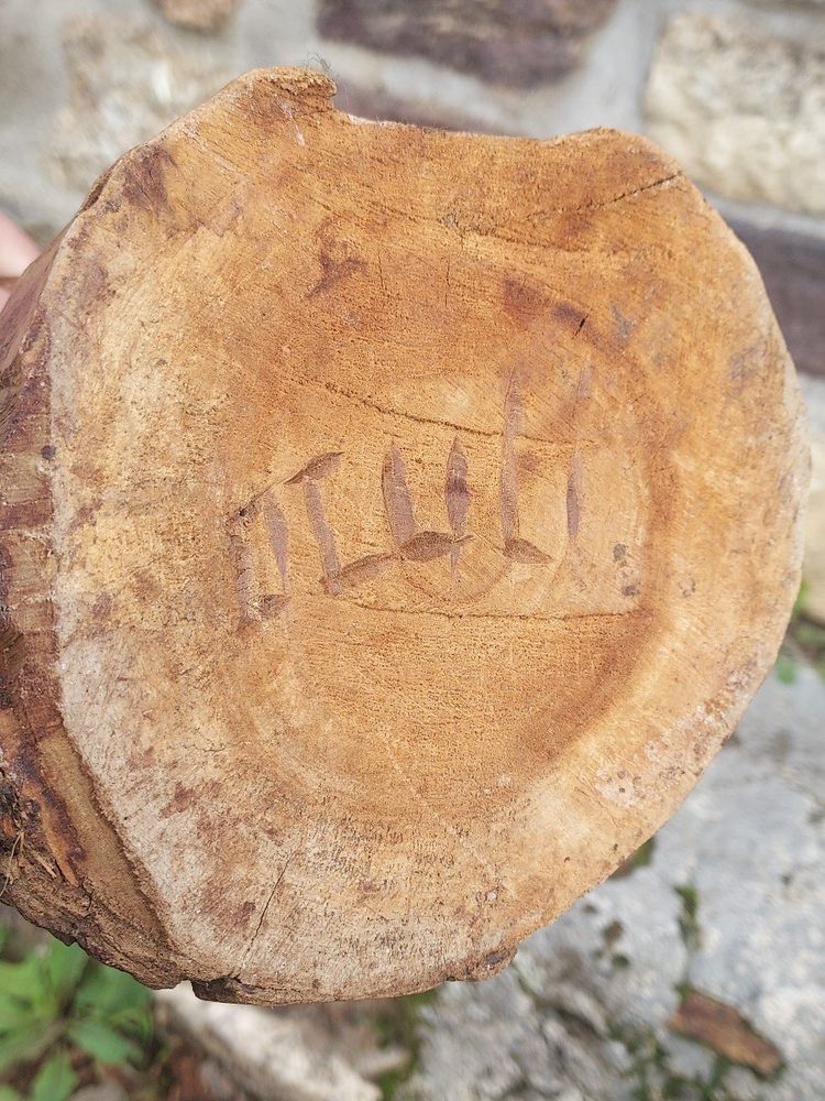 Monoxyle Wooden Anthropomorphic Sculpture