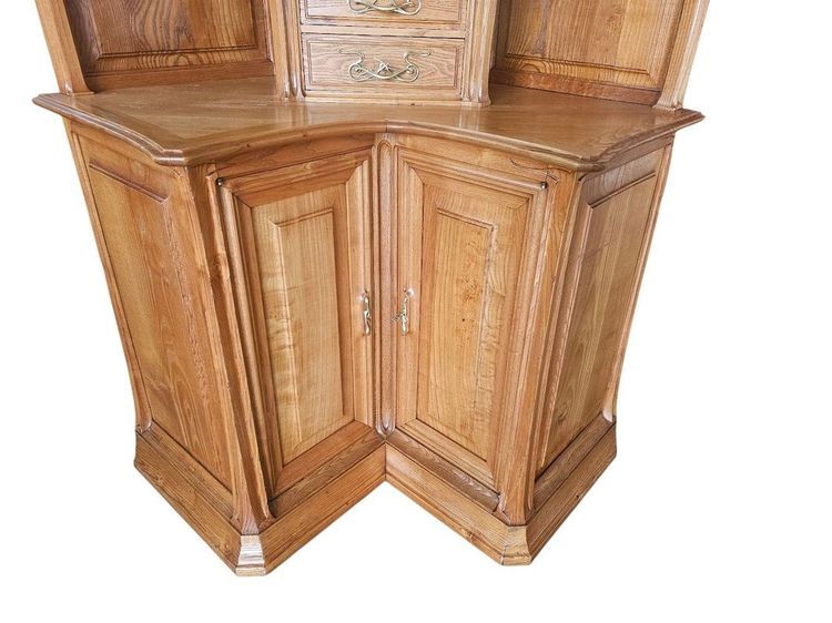 Jugendstil-Eckschrank von Plumet-Selmersheim