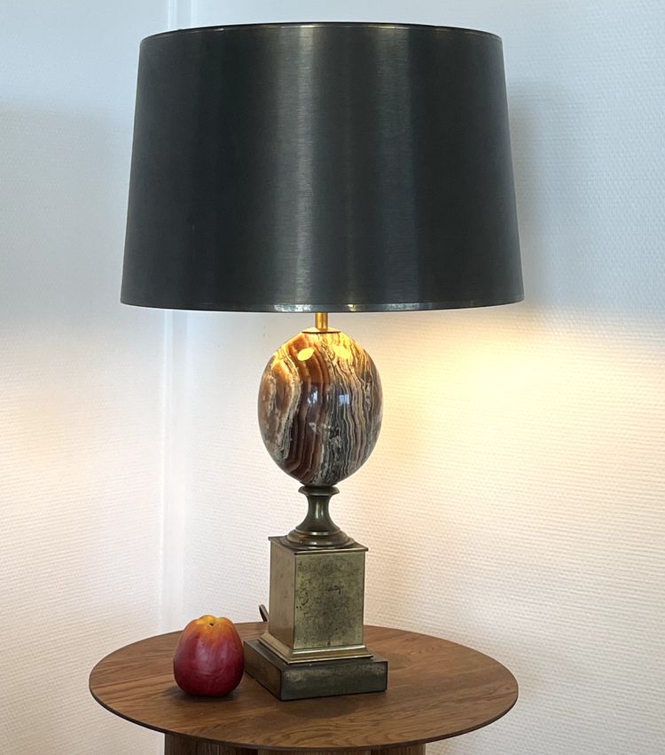 Maison CHARLES Egg Lamp France 1970