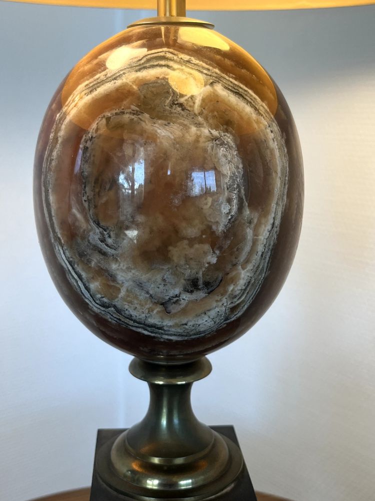 Maison CHARLES Egg Lamp France 1970