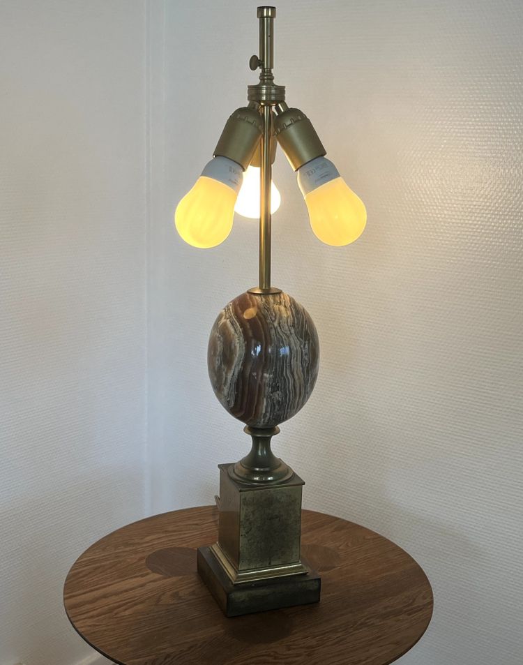 Maison CHARLES Egg Lamp France 1970