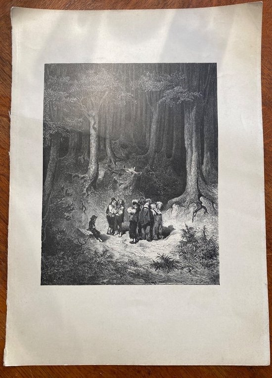 Suite of 9 engravings - Gustave Doré - Hetzel - 1862