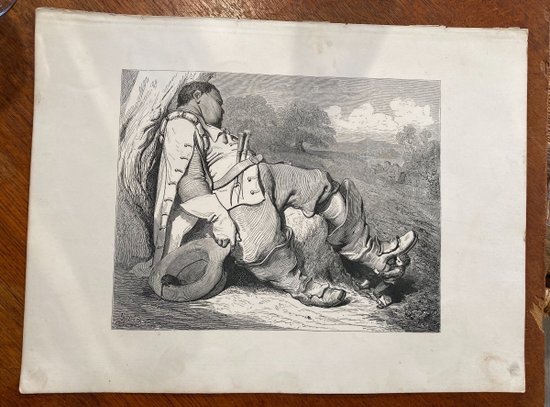Suite of 9 engravings - Gustave Doré - Hetzel - 1862
