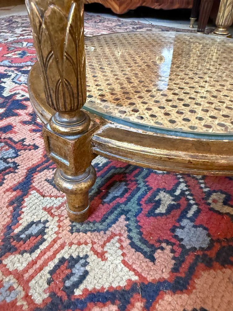 TABLE GUERIDON DE STYLE LOUIS XVI