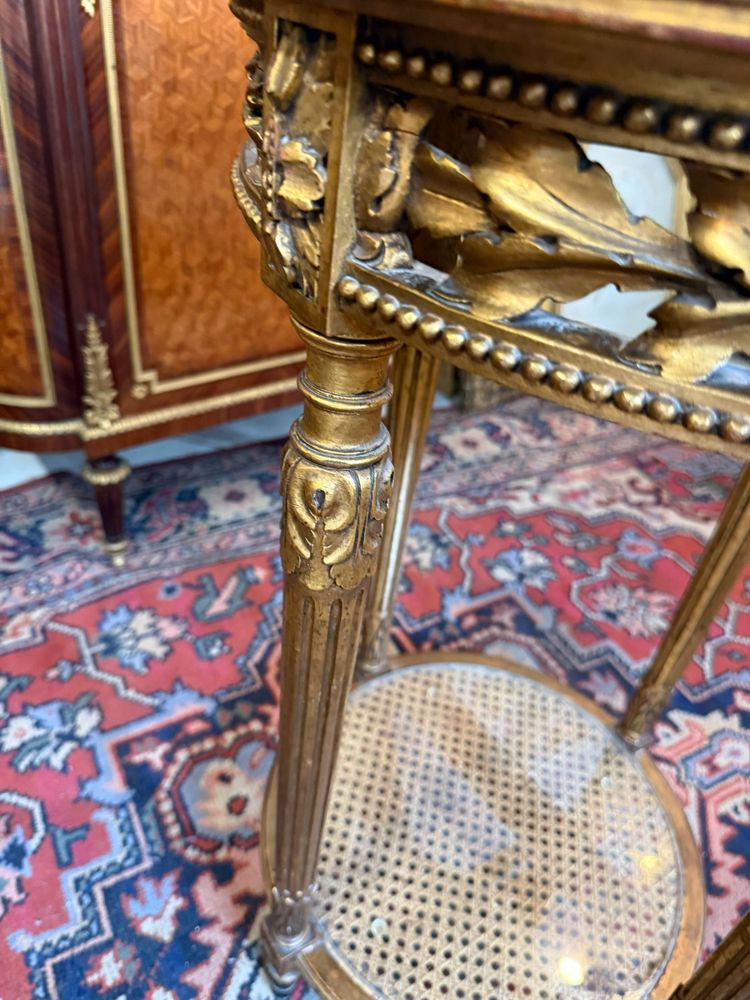 TABLE GUERIDON DE STYLE LOUIS XVI