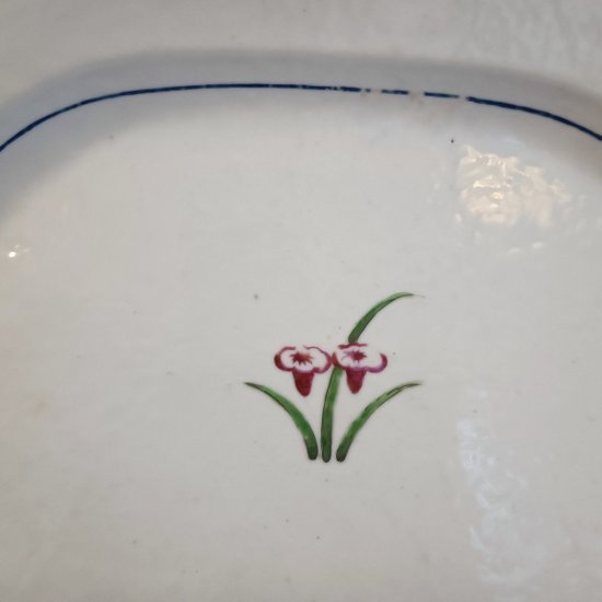 Teller - Chinesisches Porzellan - Compagnie des Indes - 18. Jahrhundert