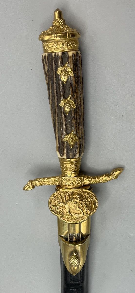 Prestigious hunting dagger - Solingen, Germany
