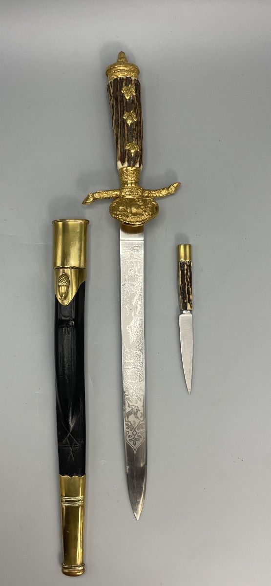 Prestigious hunting dagger - Solingen, Germany