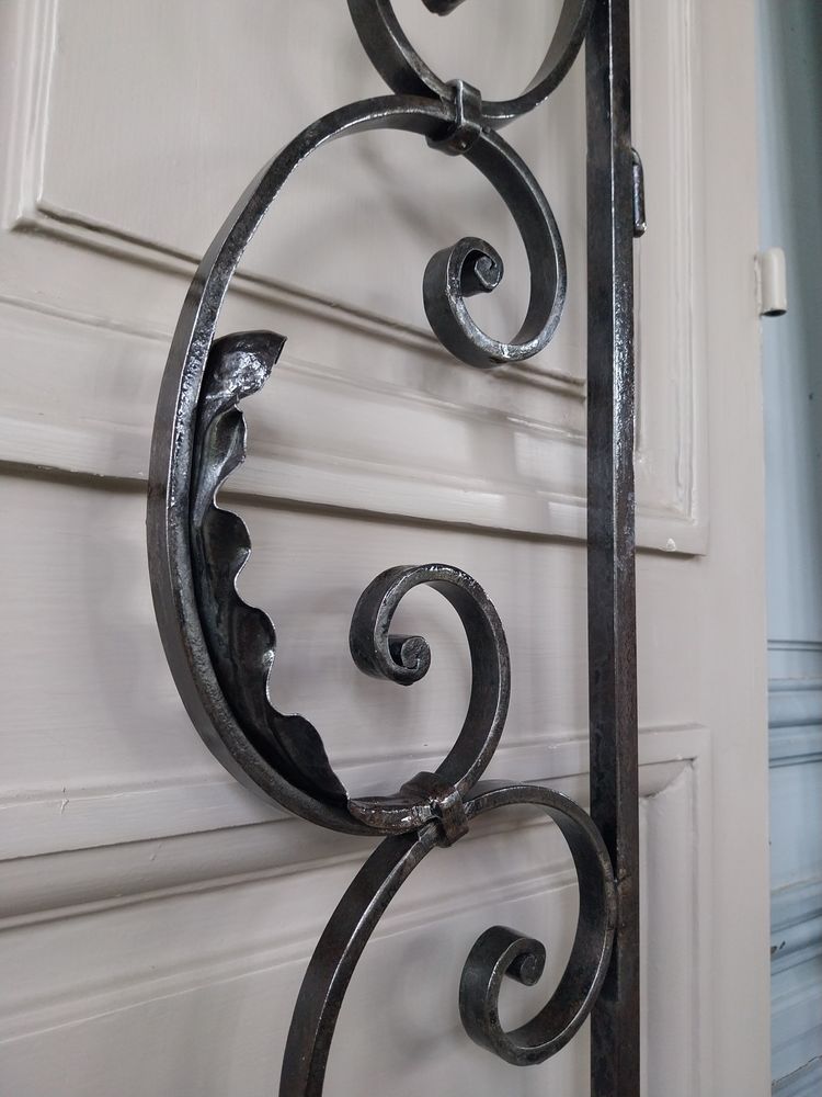 2 wrought-iron doors
