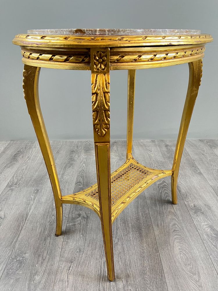 Louis XVI style side table, early 20th century