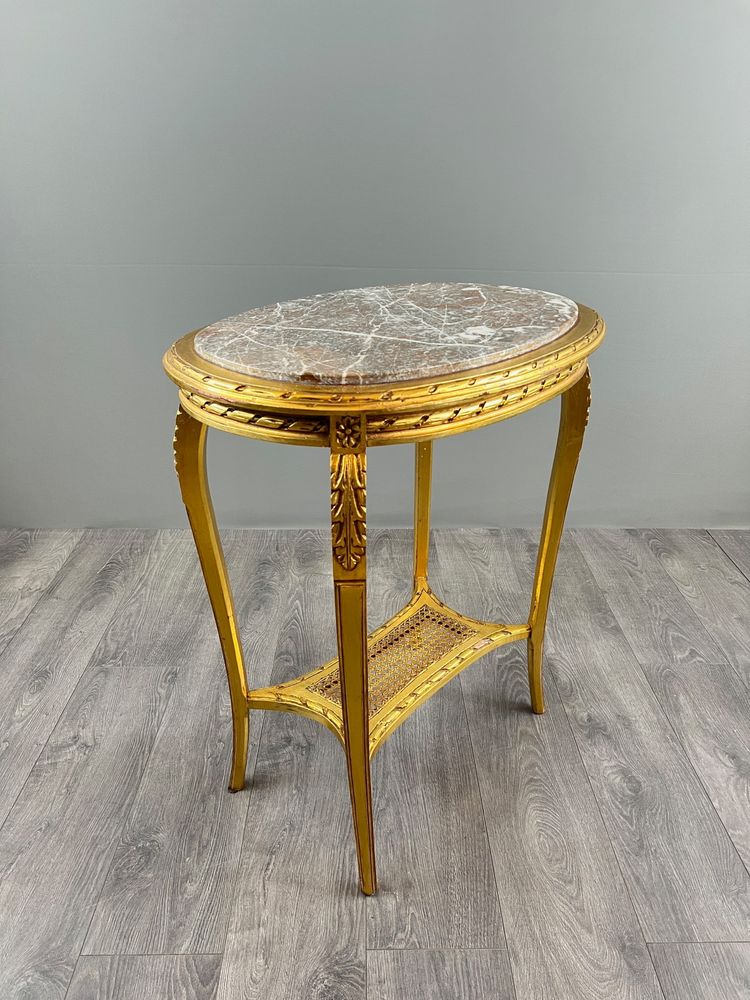 Louis XVI style side table, early 20th century