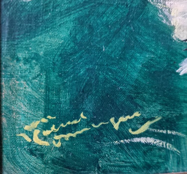 Jean-Gabriel DOMERGUE, Oil on canvas signed.