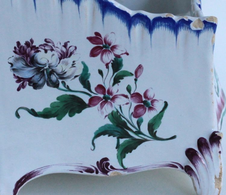 18th-century Sceaux earthenware flower box.