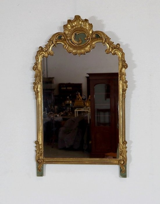  Rocaille Mirror in Golden Wood, Louis XV – 1900