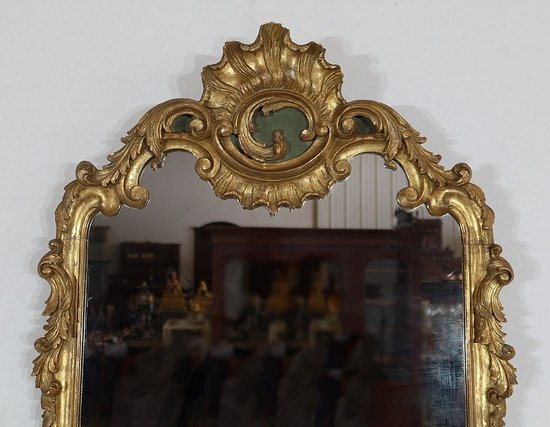  Rocaille Mirror in Golden Wood, Louis XV – 1900