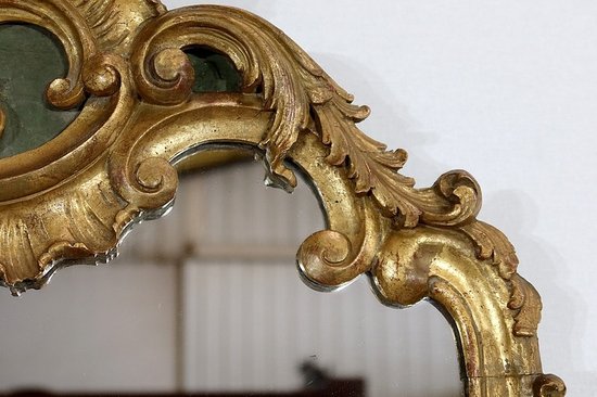  Rocaille Mirror in Golden Wood, Louis XV – 1900