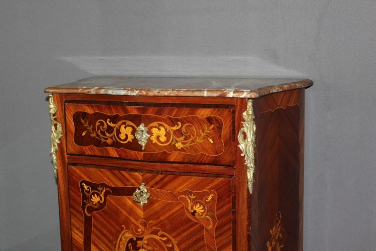 Sekretär im Stil von Louis XV gestempelt A. Monin Ende XIX
