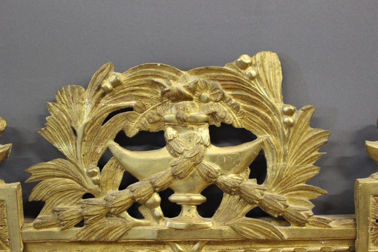 Specchio in legno dorato Luigi XVI XVIII