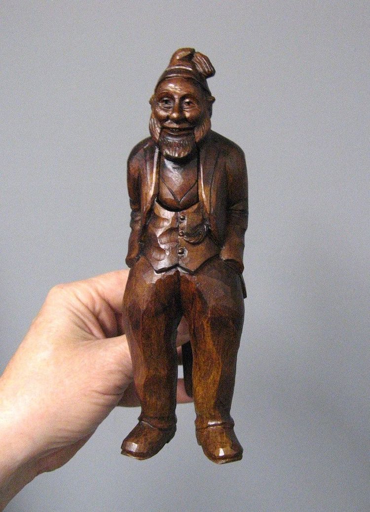 Casse Noix Noisette Sculpture Anthropomorphe Meunier.