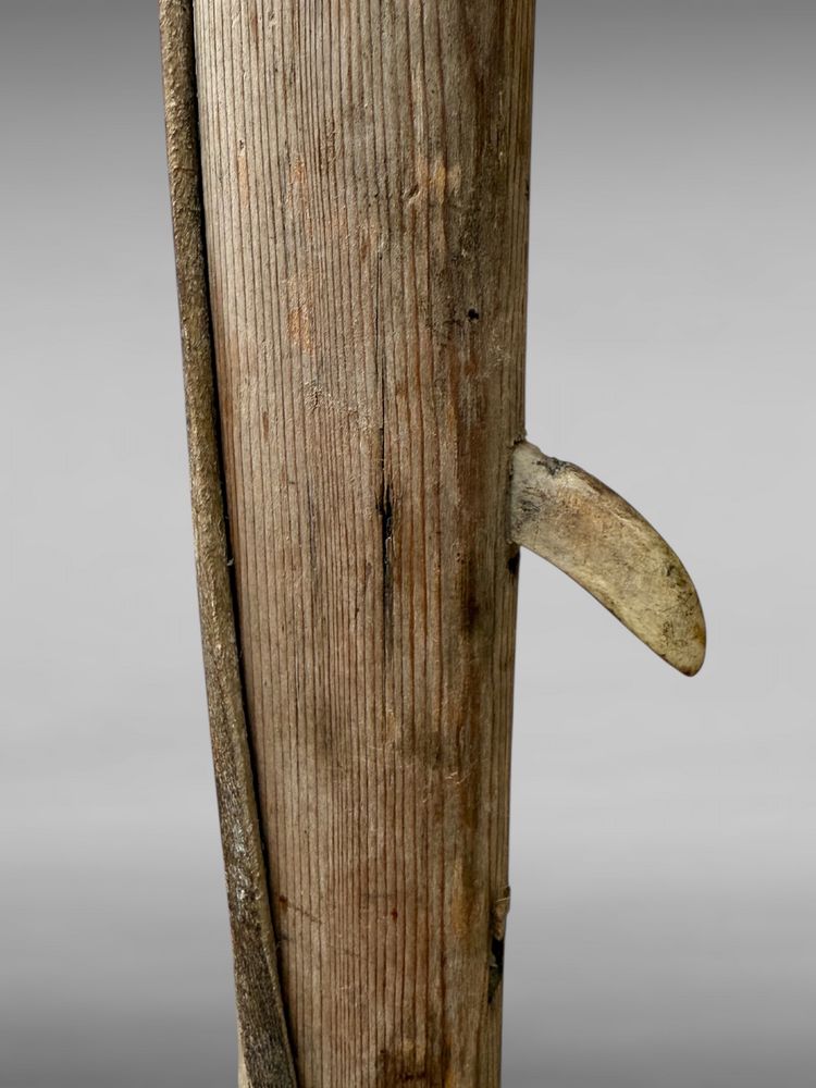 Groenlandia, arpione Inuit con punta di tricheco